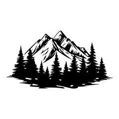 The Serenity of Mountain and Forest