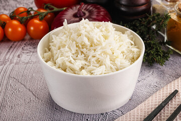 Indian cuisine Steamed basmati rice