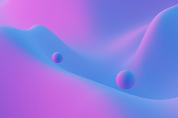 Black blue violet purple liquid silk satin. Color gradient.