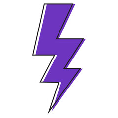 Purple Business Icon