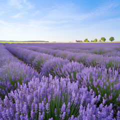 Fototapeta premium lavender field region