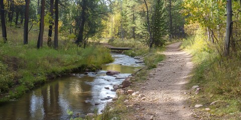 Fototapeta premium Scenic views along the Olle Trail route 10 showcase beautiful landscapes, offering a unique experience for nature lovers exploring the captivating scenery of this magnificent trail.