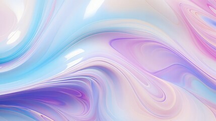 Fototapeta premium Abstract background with smooth, wavy gradient lines in blue, pink, and purple.Fluidity. Transformation. Soft gradients.abstract design, digital banner, website background, graphic design, visual arts