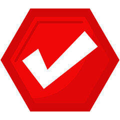 Hexagon Check Icon