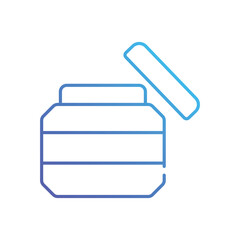 Facial Cream vector icon
