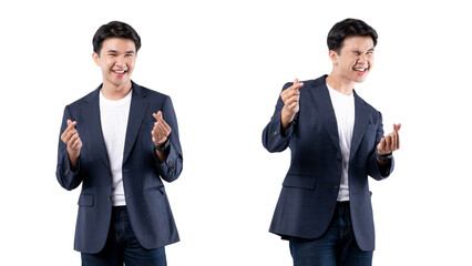 A man in a suit is posing for a photo