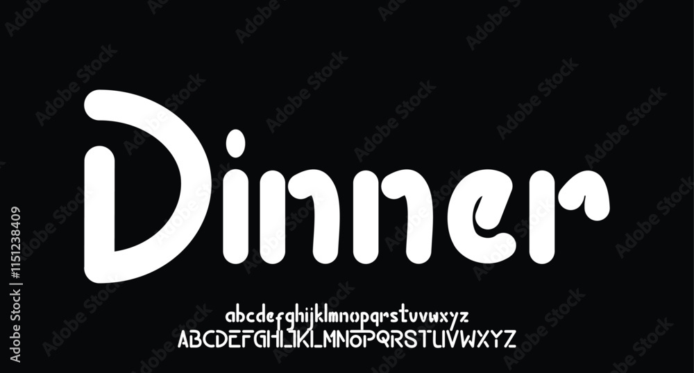 Poster signature font calligraphy logotype script brush font type font lettering handwritten