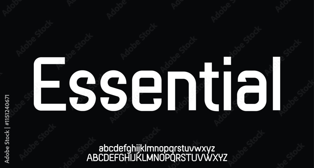 Poster vector illustration abstract technology font with techno effect. digital space letter concept. typog