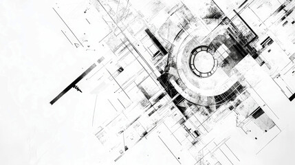 Collage of architectural designs and keys depicting the journey of luxury home building