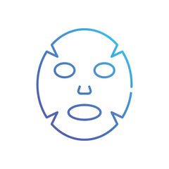 Obraz premium Facial Mask vector icon