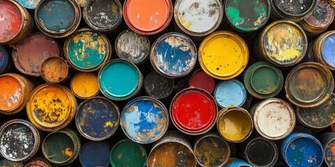 Proper disposal of oil paints as hazardous waste is crucial. This includes recycling empty metallic paint cans and sorting various household waste for more effective recycling practices.
