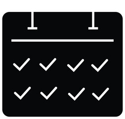 Calender icon. Date icon - Web icon. Time date icons set. Black line and flat web icons with transparent background.