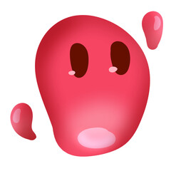 Fototapeta premium Pink slime