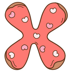 Bakery valentines cartoon 