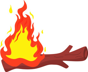 Bonfire Illustration
