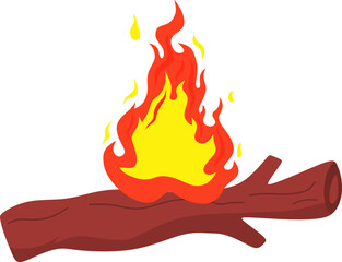 Bonfire Illustration