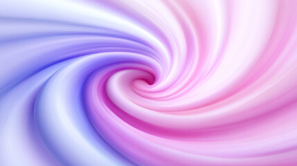 Obraz premium Swirling abstract background in soft pastel colors of pink and blue, creating sense of motion and tranquility. Ideal for artistic and calming designs