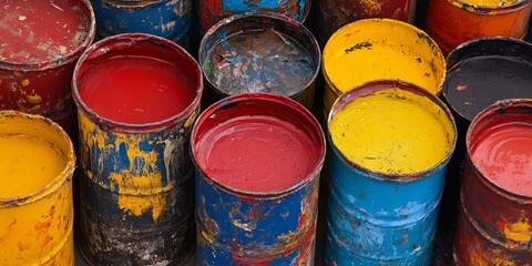 Proper disposal of oil paints as hazardous waste is crucial. This includes recycling empty metallic paint cans and sorting various household waste for more effective recycling practices.