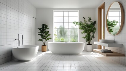Modern Bathroom Interior