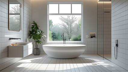 Modern Bathroom Interior
