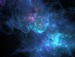 Imaginatory fractal abstract background Image