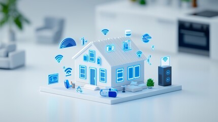 Implementing IoT automation in a smart home to boost convenience and efficiency.