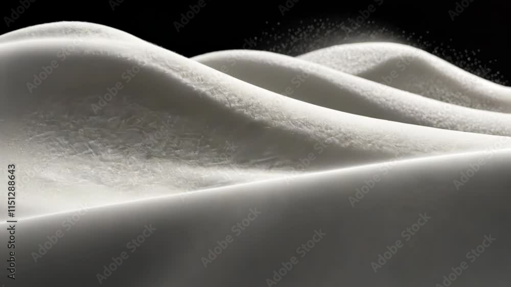 Poster intricate patterns formed by flowing sand create a mesmerizing landscape of soft curves and ripples