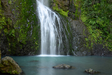 Kitekite Falls. Waitakere Ranges Regional Park. Auckland.