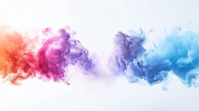 Abstract artwork representing new beginnings with soft pastel swirls and harmonious colors