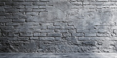 Textured grey plastered brick wall pattern showcasing a unique design. This grey plastered brick wall pattern adds character and depth, making it ideal for various creative projects.