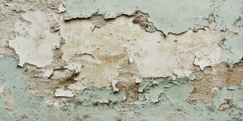 Fototapeta premium The texture of the wall showcases its age, highlighting the unique characteristics of the old texture. This old texture adds depth and charm to the overall appearance of the wall.