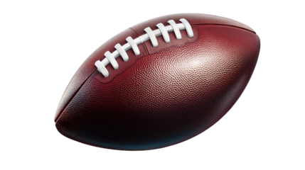 American Football Closeup 