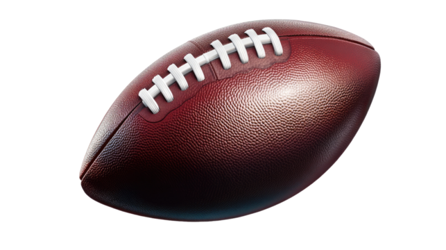 American Football Closeup  - Powered by Adobe