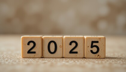 Wooden Blocks Spelling 2025, New Year's Resolution