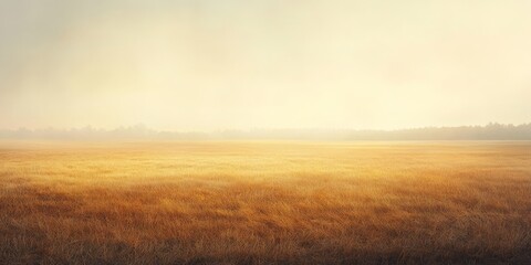 Obraz premium Vintage field at sunrise creates a serene backdrop, showcasing the beauty of the vintage field bathed in warm morning light. The vintage field evokes a sense of tranquility and nostalgia.