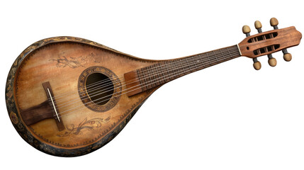 Vintage Mandolin: Awe-Inspiring Antique Musical Instrument 