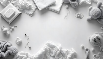 Here are some different styles of flat lay photography that can be used.