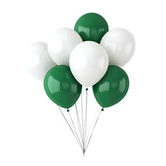 green party balloons