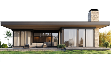 Modern Ranch House Architectural Design 