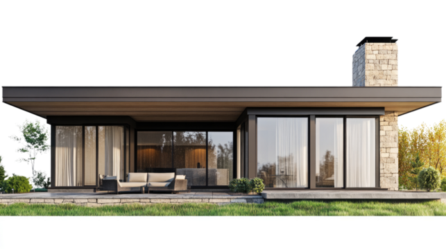 Modern Ranch House Architectural Design 