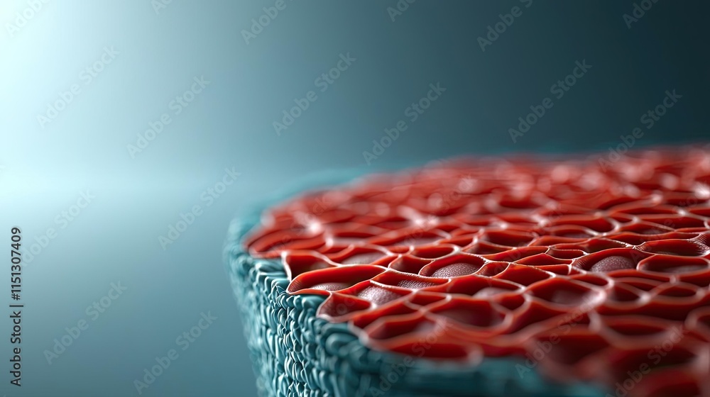 Poster obesity disease concept. close-up view of a textured surface showcasing intricate patterns and color