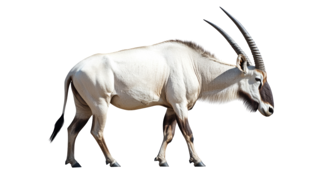 Majestic Scimitar Oryx in Profile 