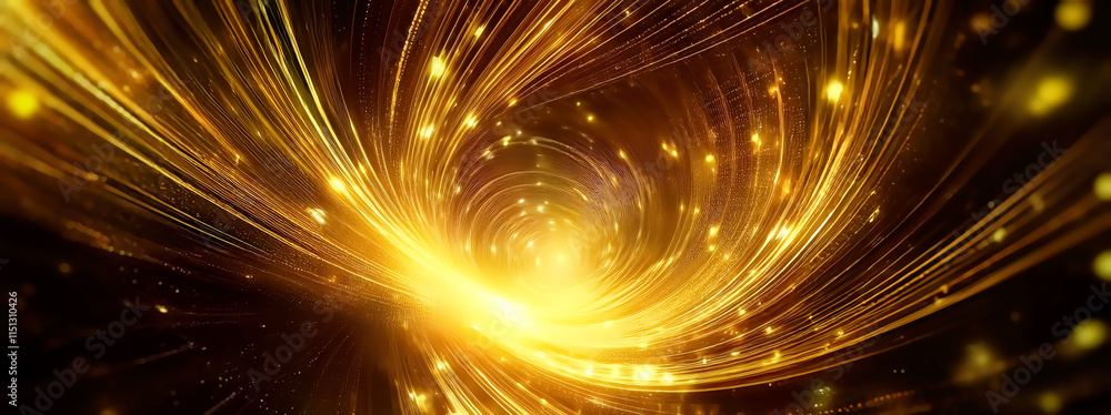 Poster abstract background. luminous swirling. elegant glowing circle. sparking particle. space tunnel. glo