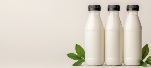 Sustainable milk production awareness urban environment photography minimalist setting close-up view concept of sustainability