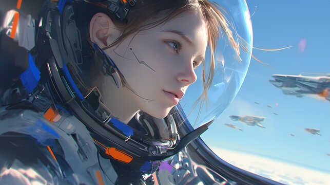 Female astronaut





