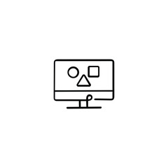 Design Software Line Style Icon Design
