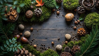 Here are some different styles of flat lay photography that can be used.