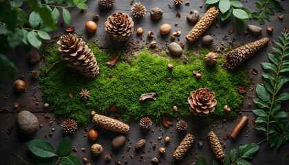 Here are some different styles of flat lay photography that can be used.