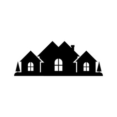 house icon vectors illustration symbol design