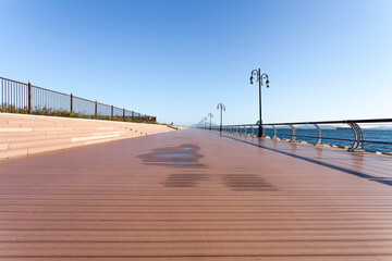 boardwalk on the beach